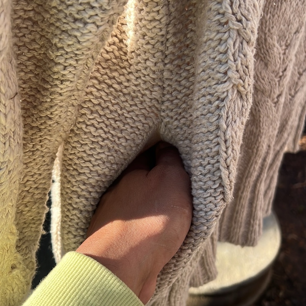 Free People Bonfire cable knit sweater - Picture 5 of 6